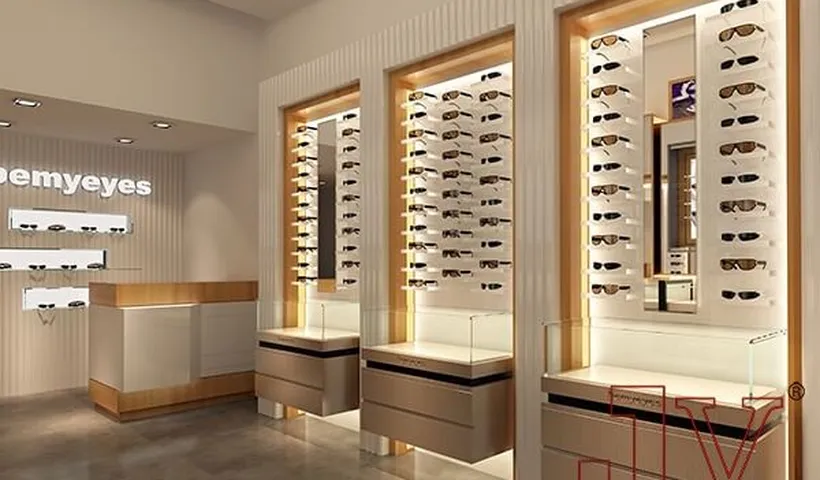 طراحی فروشگاه عینک